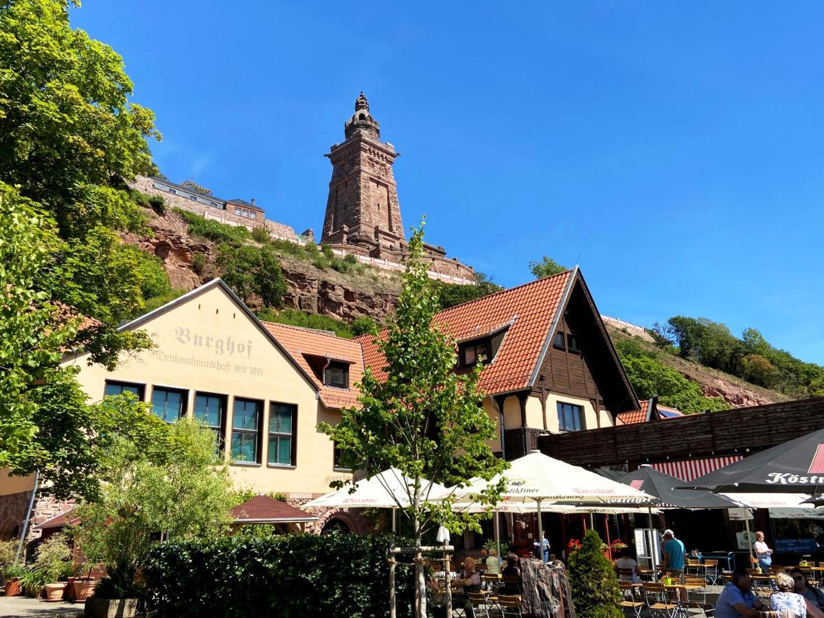 Burghof Kyffhaeuser Bad Frankenhausen Exteriér fotografie