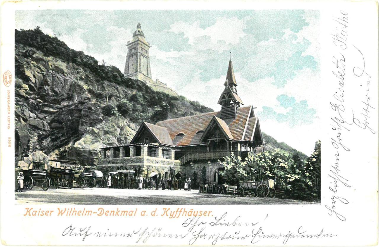 Burghof Kyffhaeuser Bad Frankenhausen Exteriér fotografie
