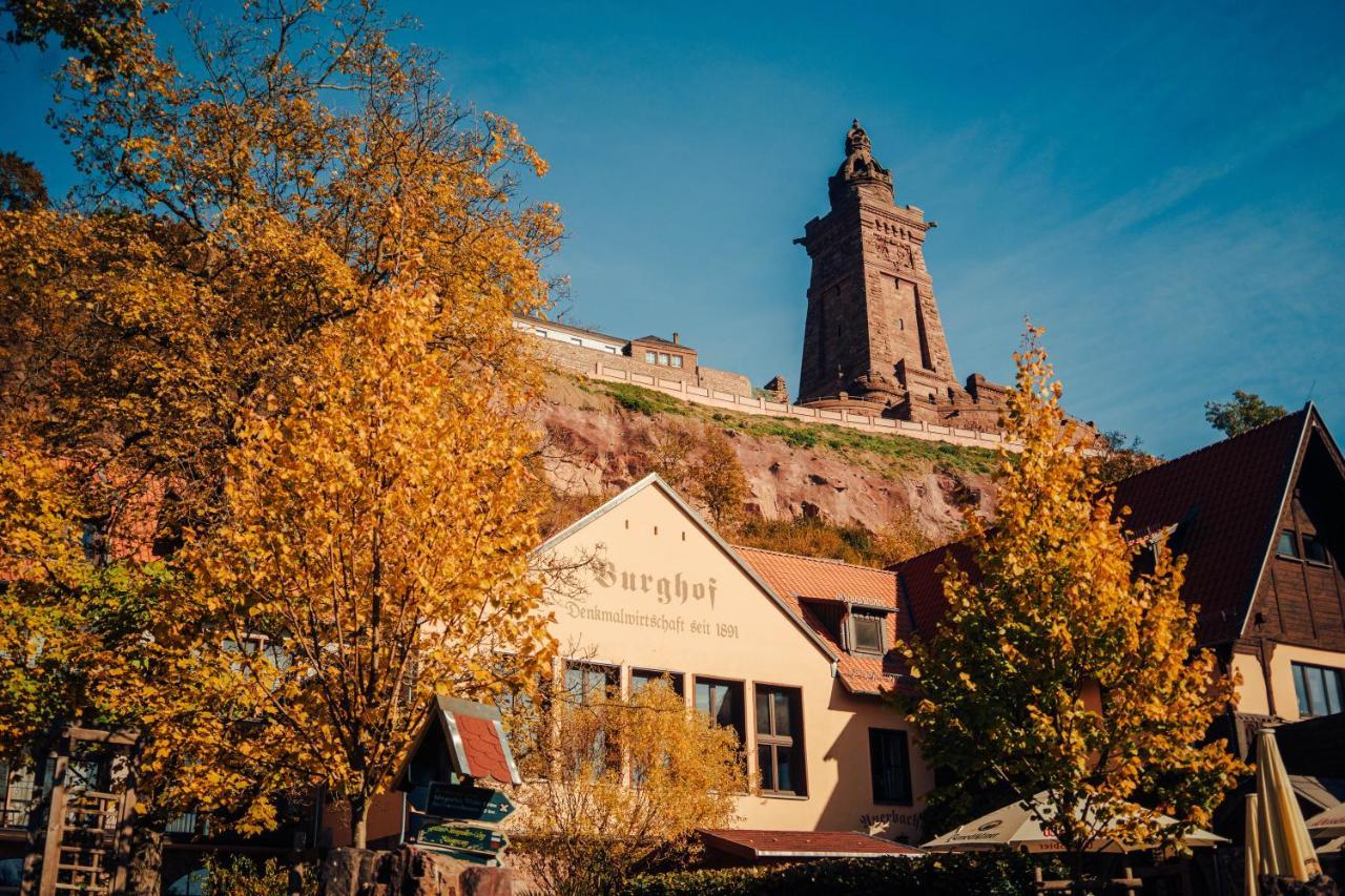 Burghof Kyffhaeuser Bad Frankenhausen Exteriér fotografie