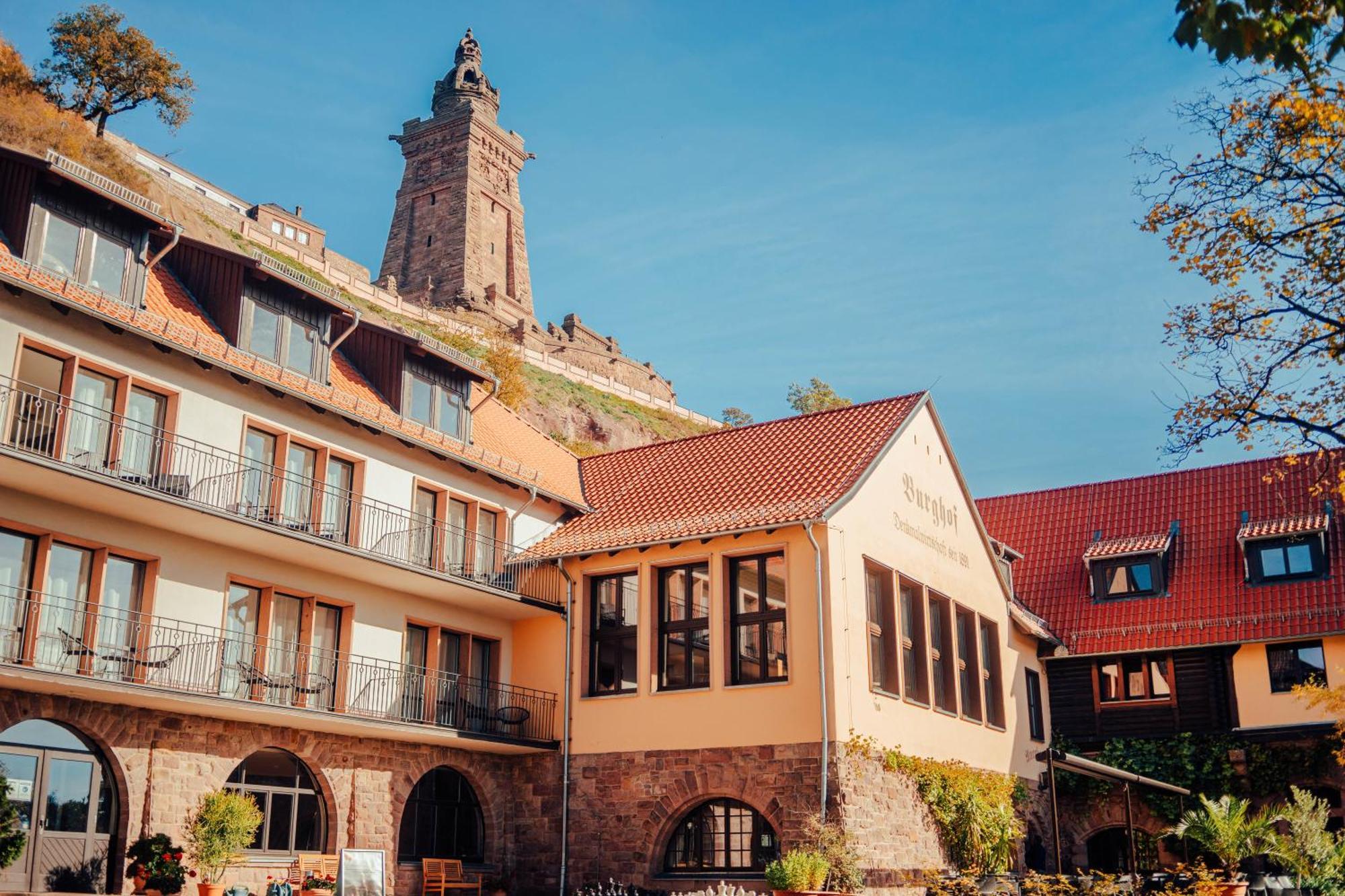 Burghof Kyffhaeuser Bad Frankenhausen Exteriér fotografie
