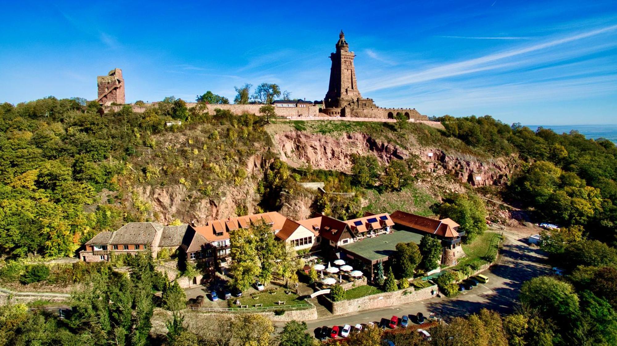 Burghof Kyffhaeuser Bad Frankenhausen Exteriér fotografie